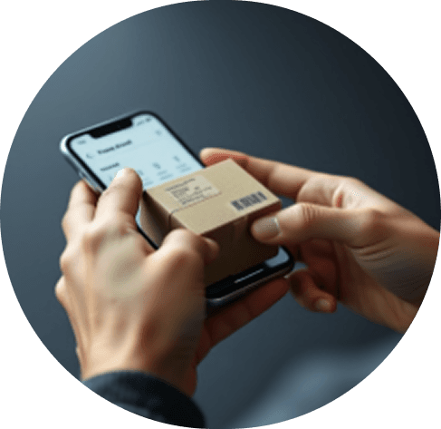 فتح الباب باستخدام رقم التتبع